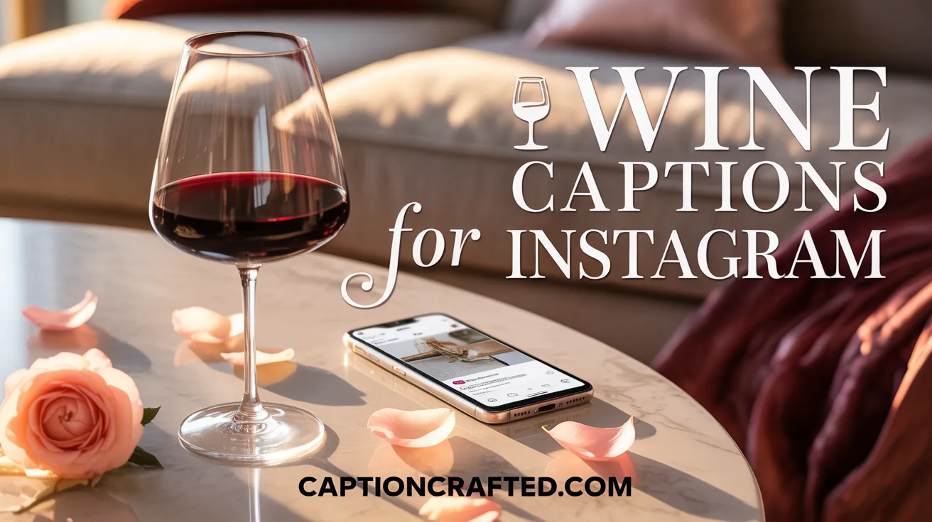 Wine Captions for Instagram