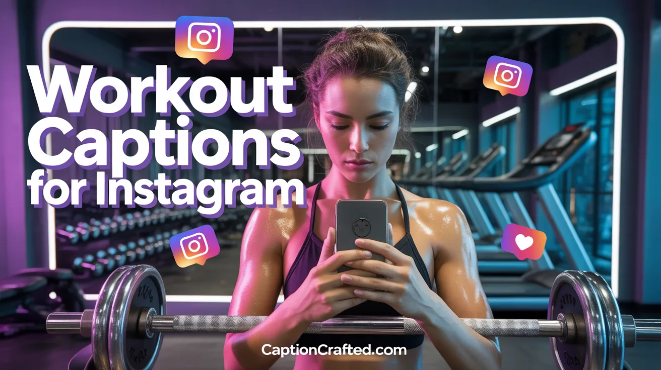 workout captions for instagram