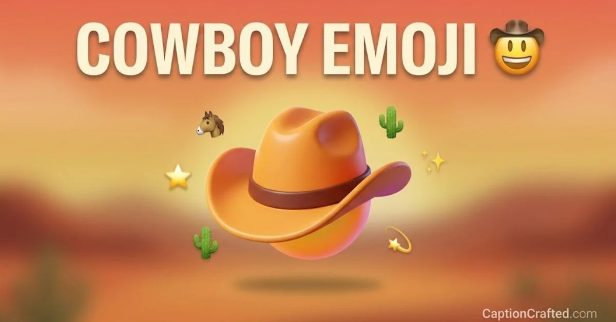 Cowboy Emoji