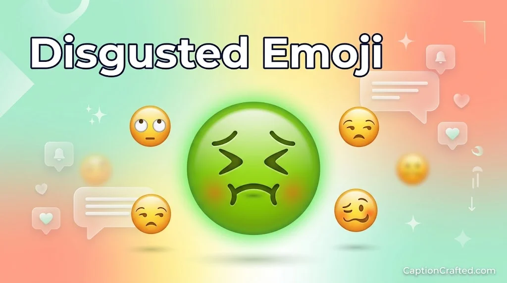 Disgusted Emoji