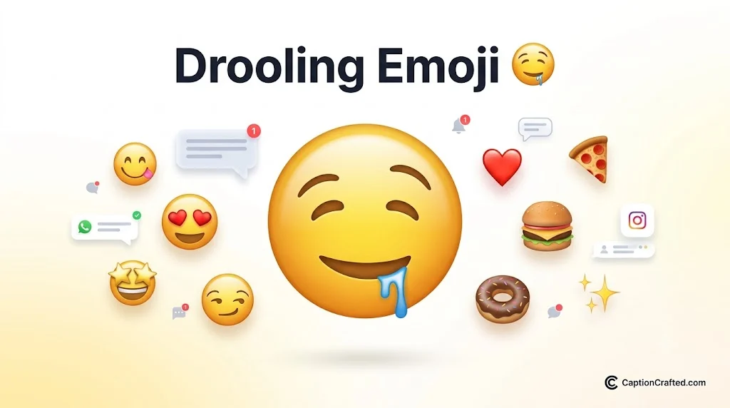 drooling emoji