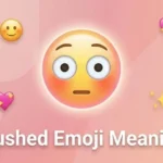 flushed emoji