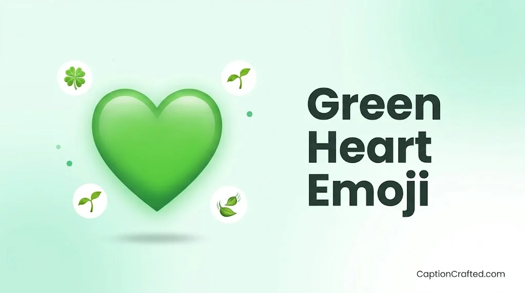 green heart emoji