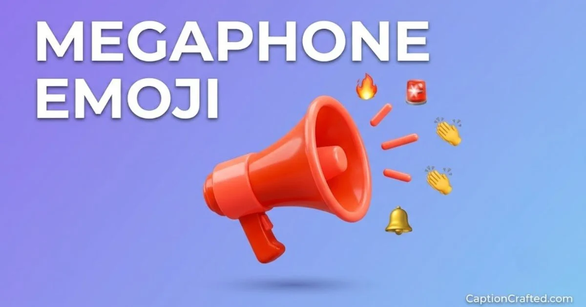 megaphone emoji