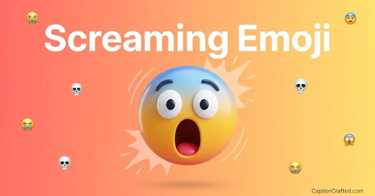 screaming emoji