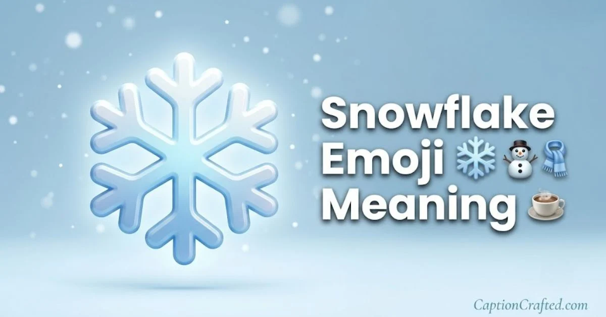 snowflake emoji