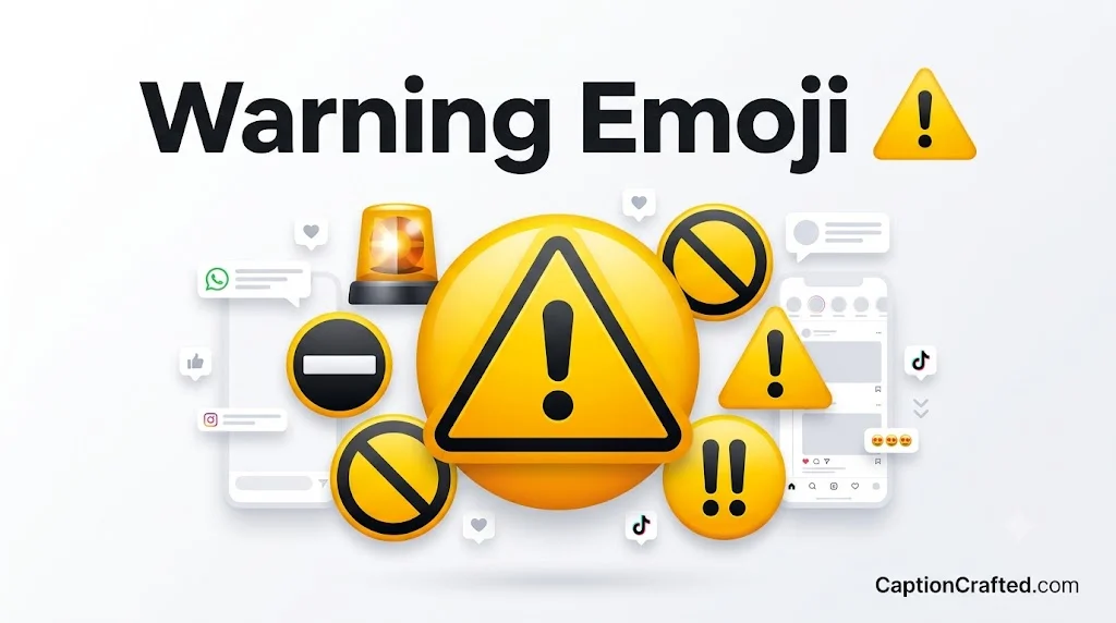 warning emoji
